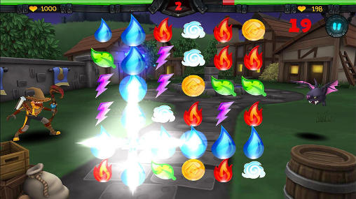 Spellfall: Puzzle adventure - Android game screenshots.