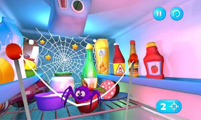 Gameplay of the Spiders Escape 3D for Android phone or tablet.