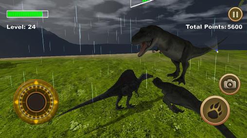 Spinosaurus survival simulator - Android game screenshots.