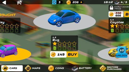 Splash cars - Android game screenshots.