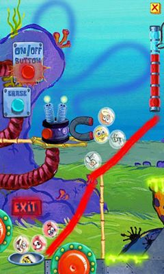 SpongeBob Marbles & Slides - Android game screenshots.
