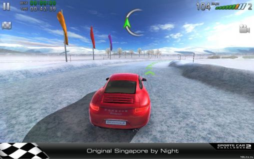 Gameplay of the Sports car challenge 2 for Android phone or tablet.