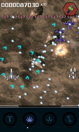 Squadron: Bullet hell shooter - Android game screenshots.