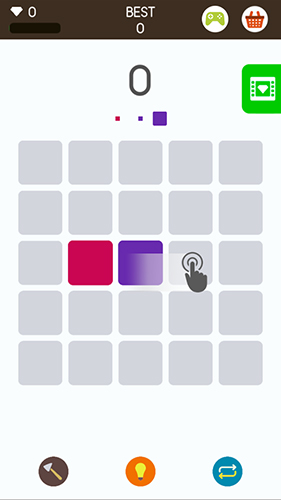 Squares - Android game screenshots.