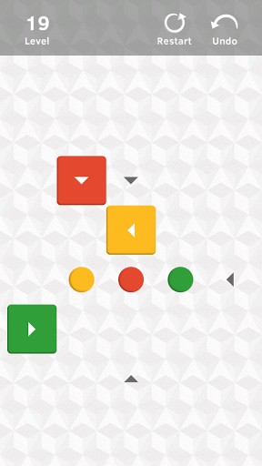 Squares: Game about squares and dots - Android game screenshots.