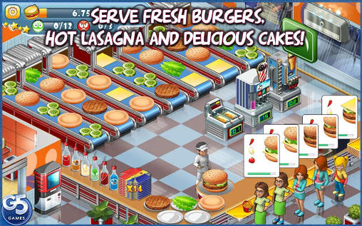 Stand O'Food: City - Android game screenshots.