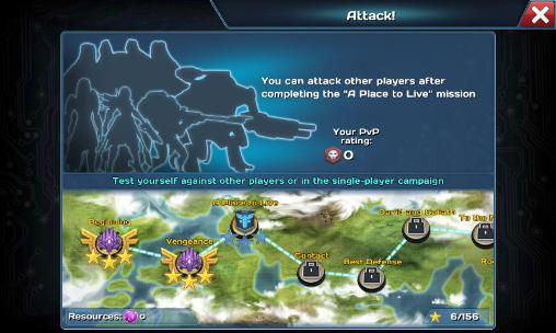 Star battle: Clan wars - Android game screenshots.