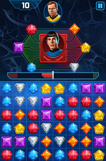 Star trek: Wrath of gems - Android game screenshots.