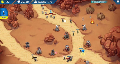 Star wars: Galactic defense - Android game screenshots.