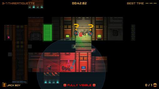 Stealth inc. 2: A game of clones - Android game screenshots.