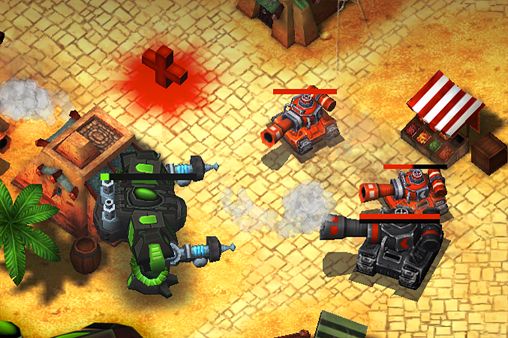 Steel Mayhem: Battle commander - Android game screenshots.