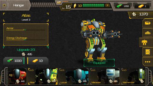 Steel mayhem: The second war - Android game screenshots.
