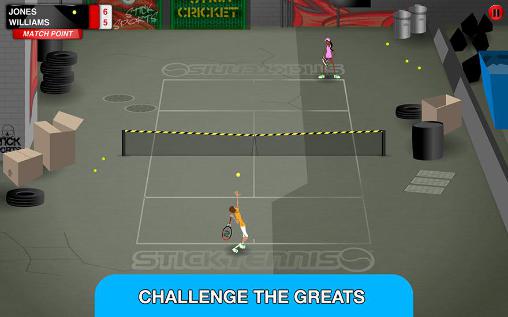 Stick tennis tour - Android game screenshots.
