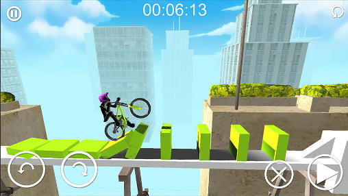 Stickman trials - Android game screenshots.