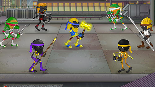 Stickninja smash! - Android game screenshots.