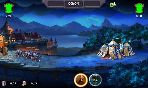 Storm fortress: Castle war - Android game screenshots.