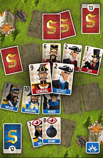 Stratego: Battle cards - Android game screenshots.