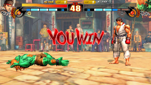 Street fighter 4: Arena - Android game screenshots.