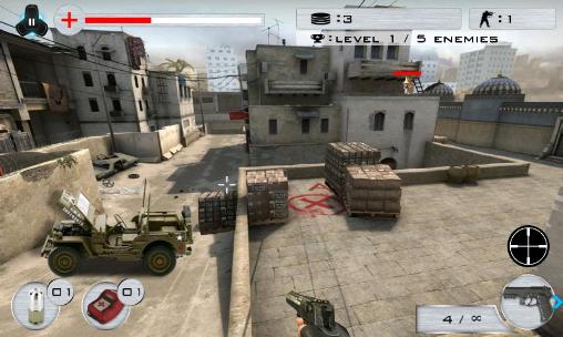 Strike shooting: SWAT force - Android game screenshots.