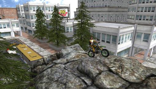 Stunt bike 3D - Android game screenshots.