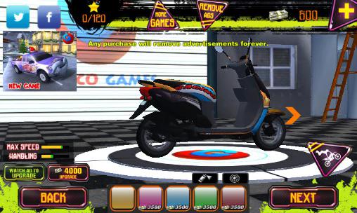 Stunt bike challenge 3D - Android game screenshots.