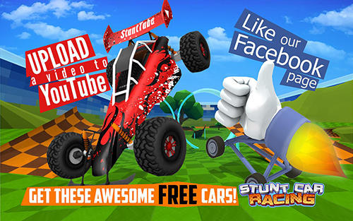 Stunt car racing: Multiplayer - Android game screenshots.