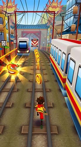Subway surfers: World tour Beijing - Android game screenshots.