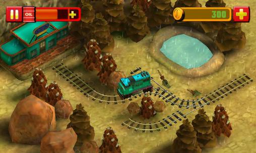 Subway train simulator 3D: Traffic - Android game screenshots.