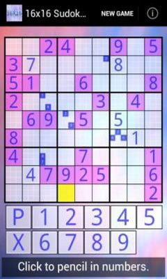 Gameplay of the Sudoku Challenge for Android phone or tablet.