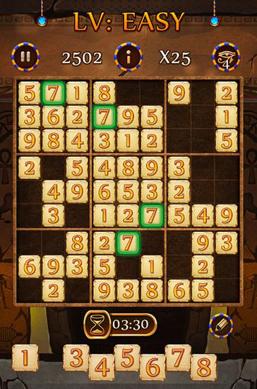 Sudoku: Legend of puzzle - Android game screenshots.