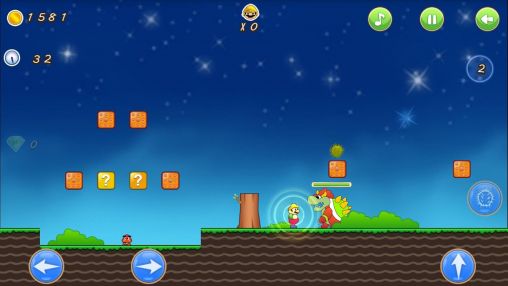 Gameplay of the Super adventurer for Android phone or tablet.