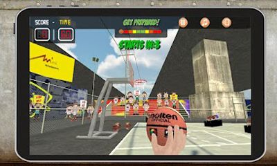 Gameplay of the Super Basketball 3D Tegra Pro for Android phone or tablet.
