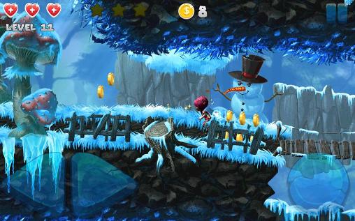Super elf jump - Android game screenshots.