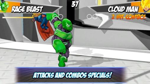 Super hero fighters 2 - Android game screenshots.