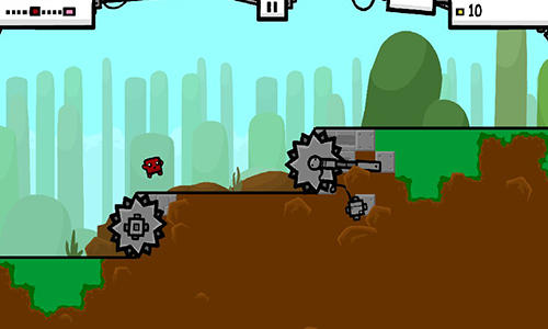 Super Meat boy forever - Android game screenshots.