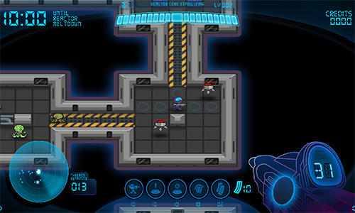 Super space meltdown - Android game screenshots.