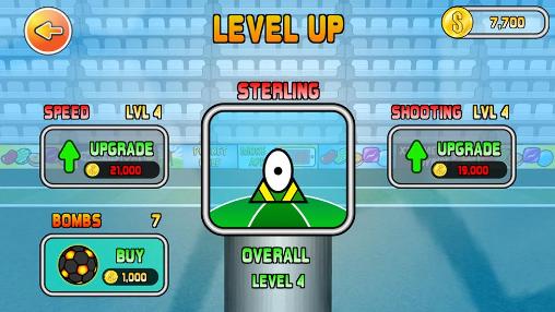 Super triclops soccer - Android game screenshots.