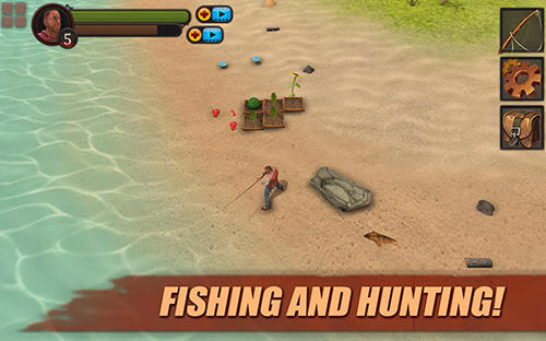 Survival at lost island 3D - Android game screenshots.