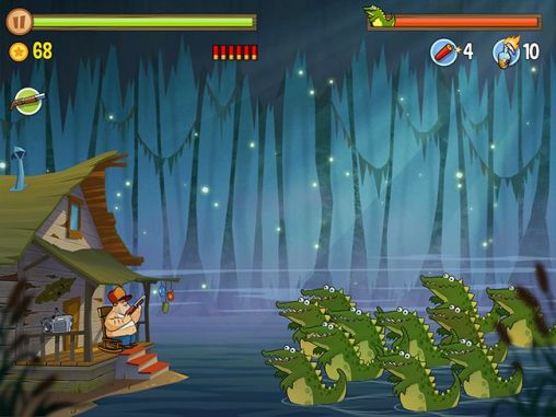Swamp attack - Android game screenshots.