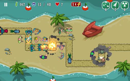 Swamp defense 2 - Android game screenshots.
