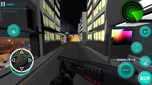 SWAT sniper shooting - Android game screenshots.