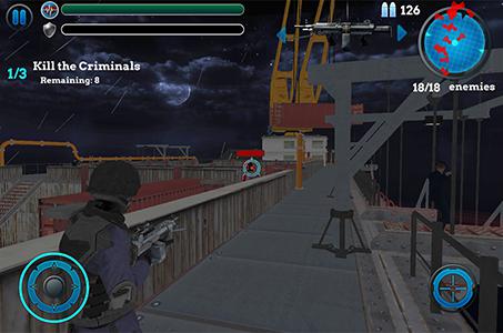 SWAT team: Counter terrorist - Android game screenshots.