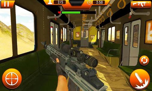 SWAT train mission: Crime rescue - Android game screenshots.