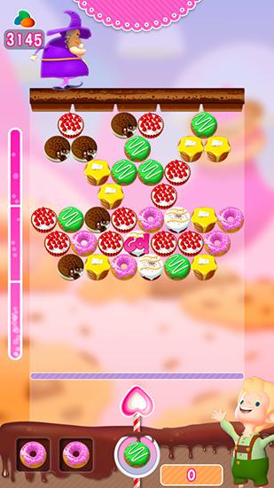 Sweet and bubble - Android game screenshots.