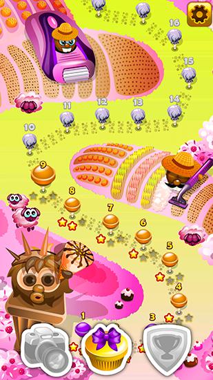 Sweet bubble story - Android game screenshots.