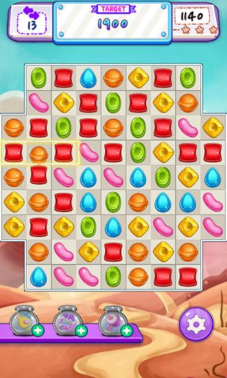 Sweet candy mania - Android game screenshots.