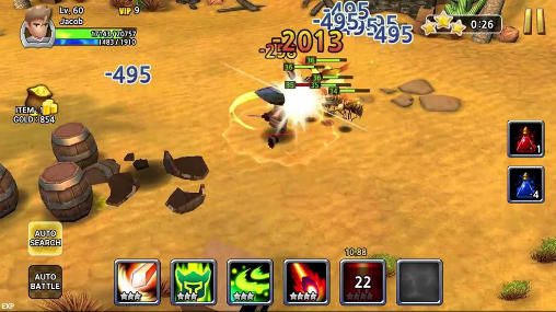 Sword storm - Android game screenshots.