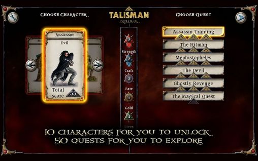 Talisman: Prologue HD - Android game screenshots.