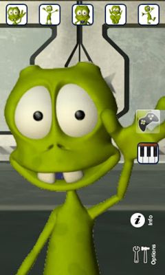Talking Alan Alien - Android game screenshots.