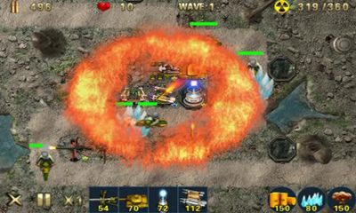 Tank Defense - Android game screenshots.